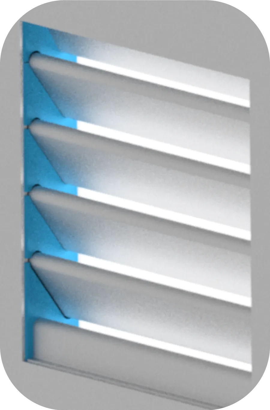 Meccanismi per persiane fisse